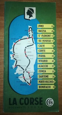 LA CORSE OLD TOURIST GUIDE - DOCUMENTS S.C.E.T.A.