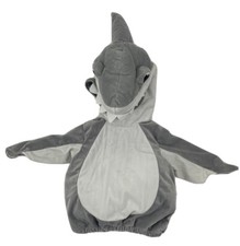 Koalakids Infant Unisex Grey White Baby Shark do do do  3-6 m Plushy Costume