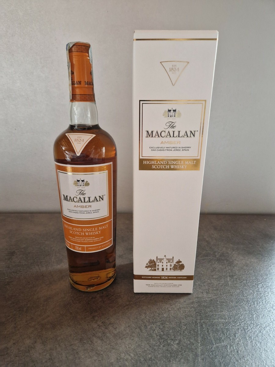 Whisky Macallan Amber 1824 Series Higland Single Malt Whisky 40