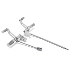 Aluminum Forward Controls Footpegs for Harley Dyna Low Rider FXDL FXDLS 00-17