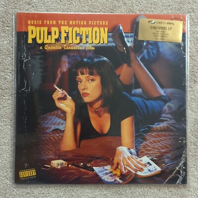 Pulp Fiction Soundtrack LP MCA Simply Vinyl 180gram. New. Sealed w/Hype Sticker