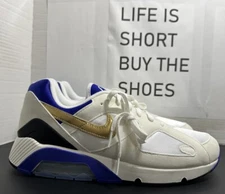Nike Air 180 Summit White Metallic Gold FJ9259 101 Men's Size 11.5