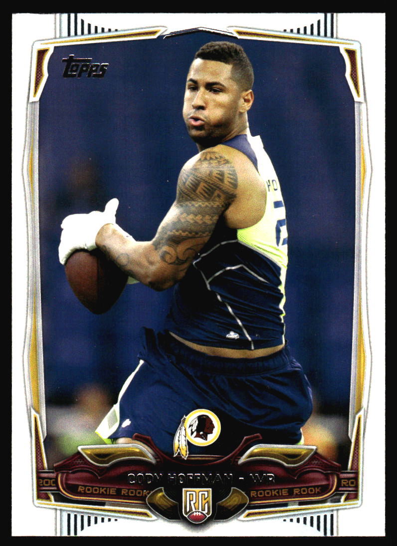 2014 Topps Cody Hoffman Rookie #357 Washington Redskins