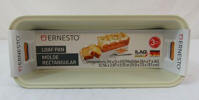 Ernesto Non-Stick Loaf Pan Rectangular Baking Dish W 12.56 x D 2.87 x H 5.15 in