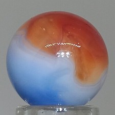 Vintage Vitro All-Red Marble .61 Inch Mint Condition Combined Shipping