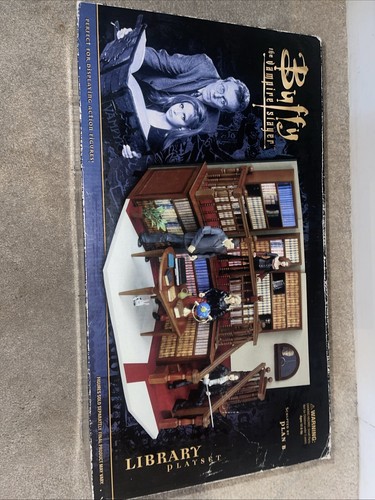 Buffy The Vampire Slayer Library Playset Complete Diamond Select Toy 2006