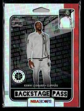 Kawhi Leonard - 2019-20 Hoops Premium Stock Frequent Flyers Holo #8 Clippers