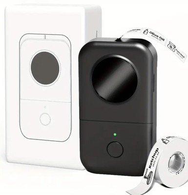 Phomemo D30 Etikettendrucker Bluetooth Thermodrucker Labeldrucker Android/iOS