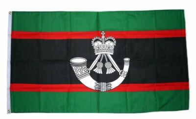 Flagge / Fahne Großbritannien The Rifles Regiment Hissflagge 90 x 150 cm