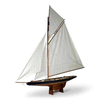 Authentic Models Schiffsmodell Americas Cup Columbia Large Segelschiff Deko