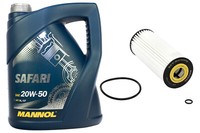 MotoröL ÖLfilter SH420L Set 20W50 5 Liter FüR Audi Seat Skoda Octavia Vw Caddy
