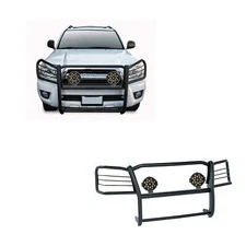 Black Horse 17TU26MA-PLB Black Grille Guard w/LED for Toyota GX470/4Runner