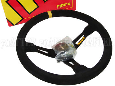 MOMO Racing Steering Wheel Mod 08 (350mm / Suede / 90mm Dish)