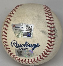 RAWLINGS Yankees Game-Used Baseball vs. Toronto Blue Jays 9/17/2020 FANATICS COA