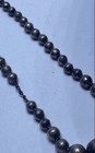 Vintage 900 Silver Graduated Bead Necklace Southwestern 15.75" 13.4g — photo 5