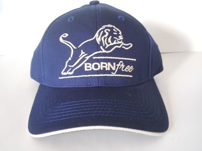 Born Free Motorcoach Ball Cap, Navy Blue