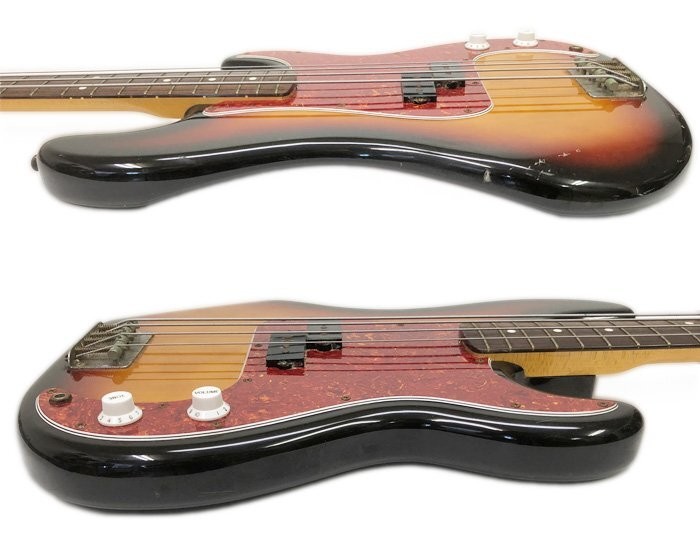ベース Fender japan Precision Bass Fender Japan Precision Bass プレシジョンベース - パプリカ
