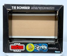 Vintage Star Wars - Die-Cast Tie Bomber - ORIGINAL BOX Only Empty - Kenner 1980