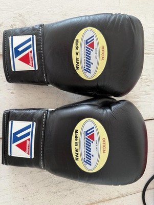 Winning Boxhandschuhe MS-300 Professional 10 oz Schwarz String Typ Japan