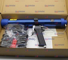 600ml Pneumatic Glass Glue Gun Set Glass Glue Air Rubber Gun Tool Caulking Tool