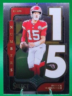 2024 Panini Select - Select Numbers Patrick Mahomes II #9
