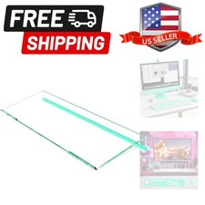 Ergonomic Computer Keyboard Stand - Clear Acrylic Keyboard Riser Tilted Keybo...