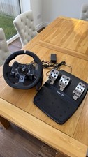 Logitech G920 Driving Force Racing Steering Wheel and Pedals Only For Xbox / PC