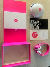 Beats by Dr. Dre MIXR Over the Head DJ Headphones - Pink. Original box  guides