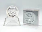 1981 1oz .999 Fine Silver Bunker Hill "Noah Kellogg & Jackass" Art Round W/ COA