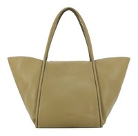 Abro Leather Agave Shopper Willow Shopper Tasche Mud Khaki Neu