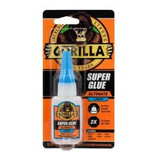 Gorilla Ultimate Super Glue, Clear Glue, 15 Grams Pack of 1 Free Shipping USA
