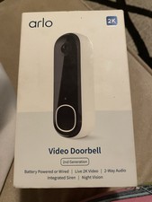 arlo 2K Video Doorbell 2nd Generation