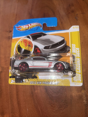 Hotwheels   2012 Mustang Boss 302 Laguna Seca Silber HW Premiere  