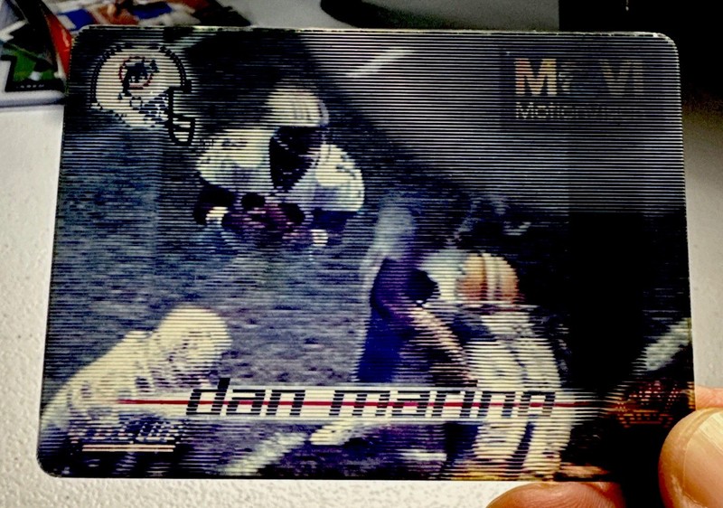 MotionVision NFL 1997 Digital Replay (5) Card Lot Favre Marino Aikman Bledsoe 