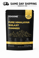 ZOOONE Shilajit Gummies 60 Count 3000mg Himalayan Gold Energy Support