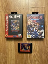 Streets of Rage Lot - 1 Case Manual, 2 Complete, 3 Cart Only Sega Genesis 3 Game