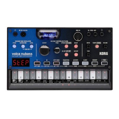 Korg Volca Nubass Vacuum Tube Synthesizer Oscillator Circuit w/ 16-step Seque...