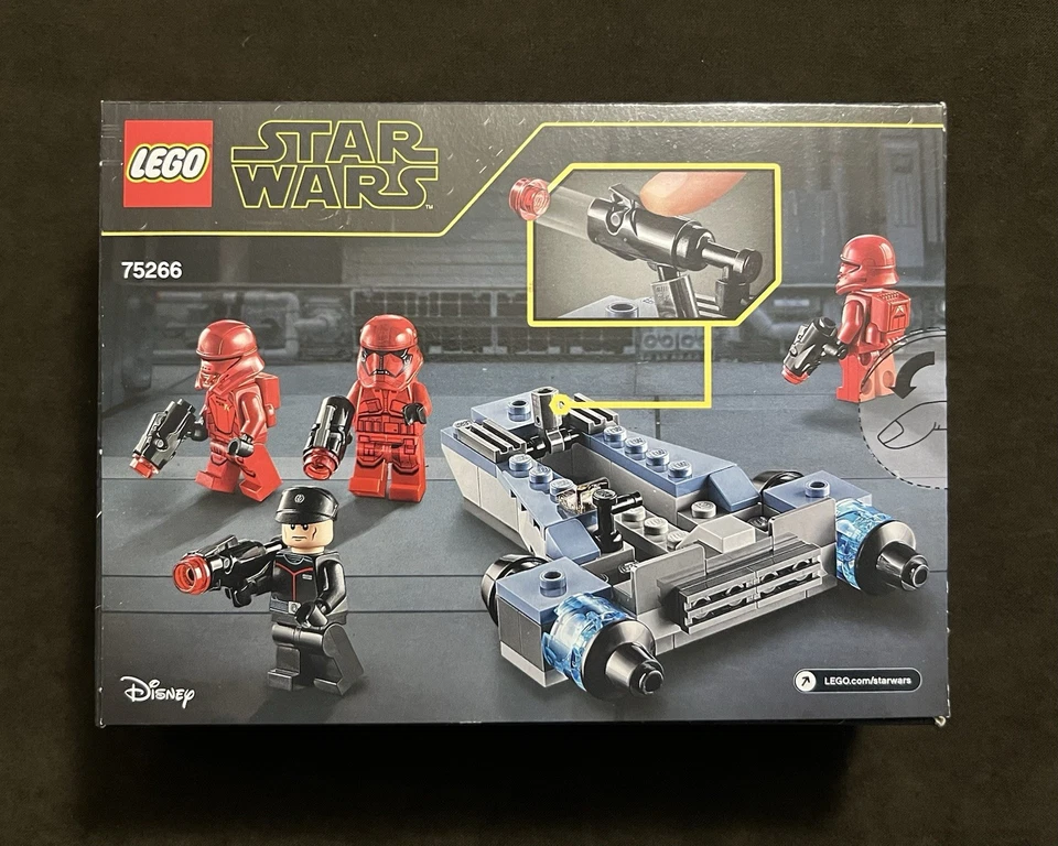 DAMAGED BOX LEGO Star Wars Sith Troopers Battle Pack 75266 Retired - Image 2 of 4