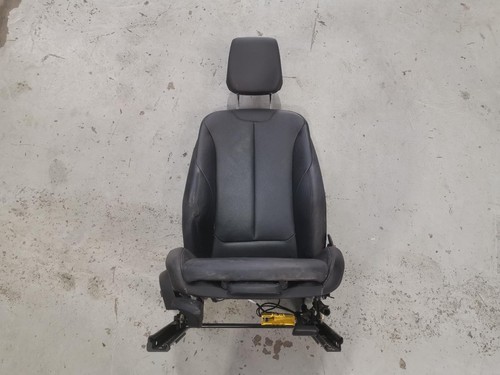BMW 1 SERIES FRONT SEAT RH FRONT, F20, HATCH, LEATHER, BLACK, 06/11-05/19 11 12