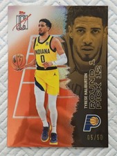 Tyrese Haliburton 2025-26 Topps Signature Class #71 Orange /50 Chrome
