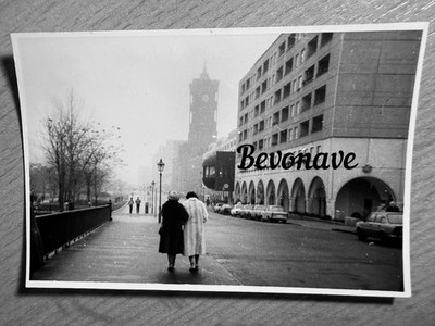 Foto Berlin Nikolaiviertel 1987 DDR original Marx Engels Forum Rotes Rathaus