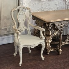 Dollshouse Miniatures Rococo Carver Chair Dining