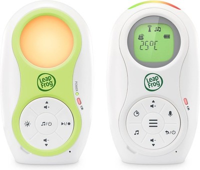 LeapFrog LF80 Audio Baby Monitor, Digital Technology, Long Range, Temperature Se