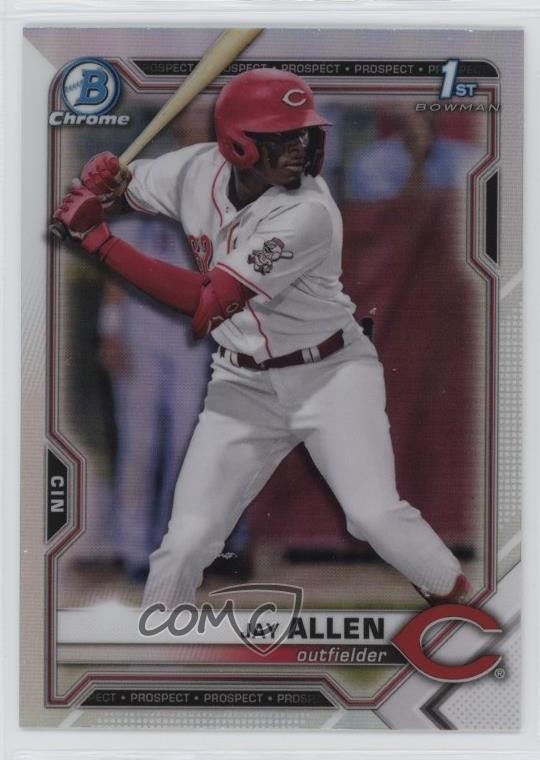 2021 Bowman Draft Chrome Refractor Jay Allen #BDC-11 1i3s