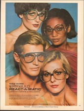 1977 Vintage ad Renauld Sunglasses retro fashion eye care photo   01/25/26