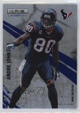 2010 Panini Rookies & Stars Longevity Sapphire 6/50 Andre Johnson #56 HOF j4h
