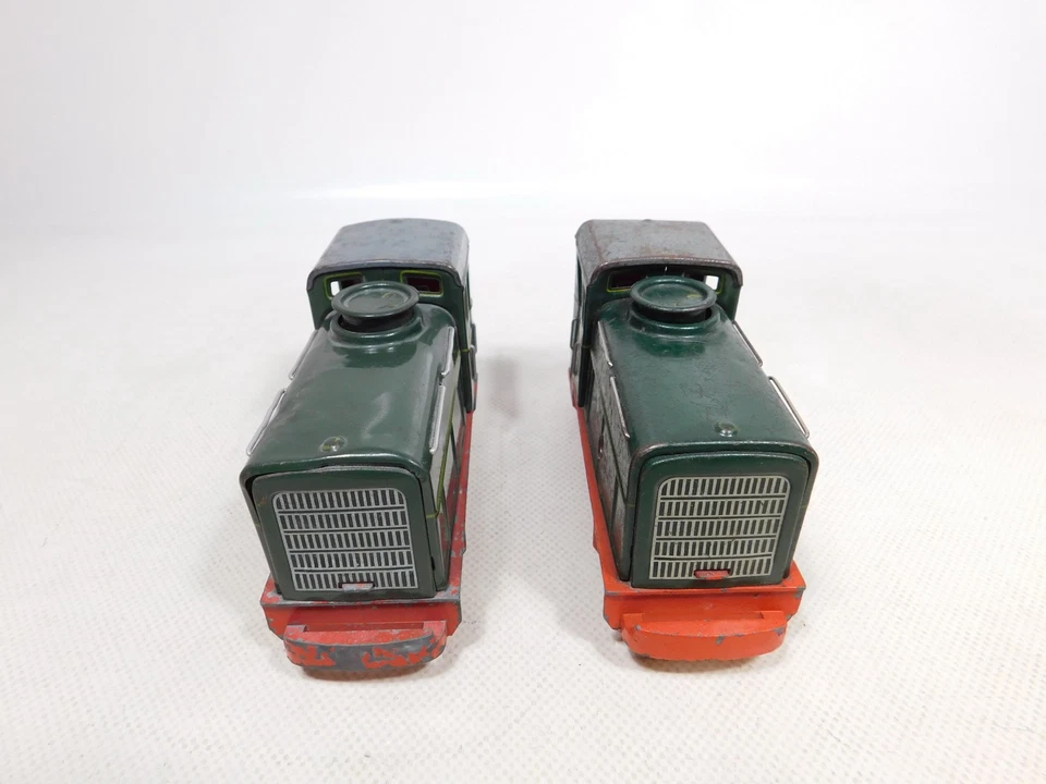 2x Biller Bahn Spur 0e Bastler Lok 1x DEFEKT 013 Made US Zone Germany #ED169-1 - Bild 3 von 4