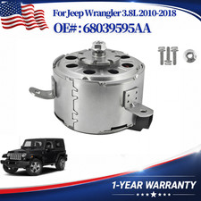 1800RPM Radiator Cooling Fan Motor 68039595AA Fit Jeep Wrangler 3.8L 2010-2018