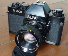 Macchina fotografica Alpa Si 2000 con Auto-Alpa 1.7 50 mm
