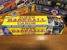 1986 Topps Baseball Factory Sealed/Taped Holiday Christmas Set Beautiful 💎⚾️